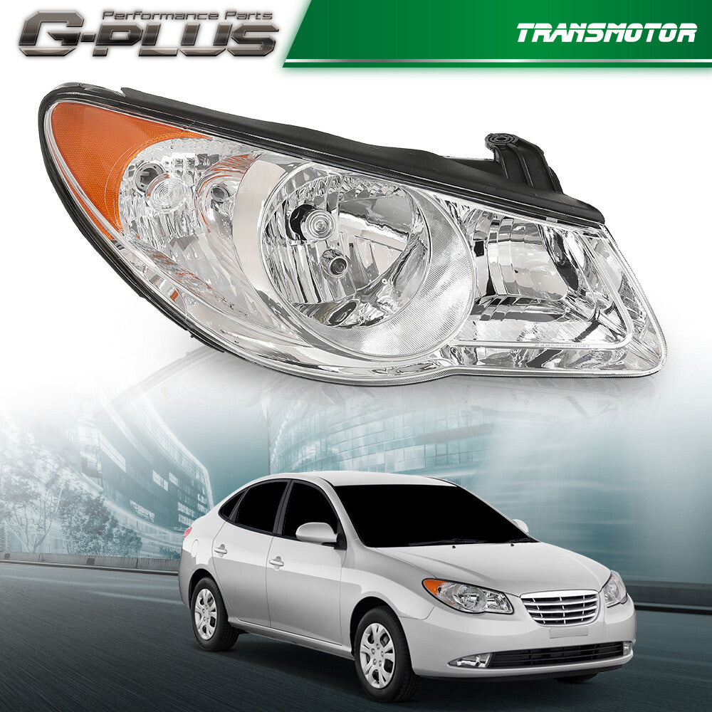 Suitable for 2007, 2008, 2009, and 2010 for Hyundai for Elantra . Headlights are on the right passenger side.