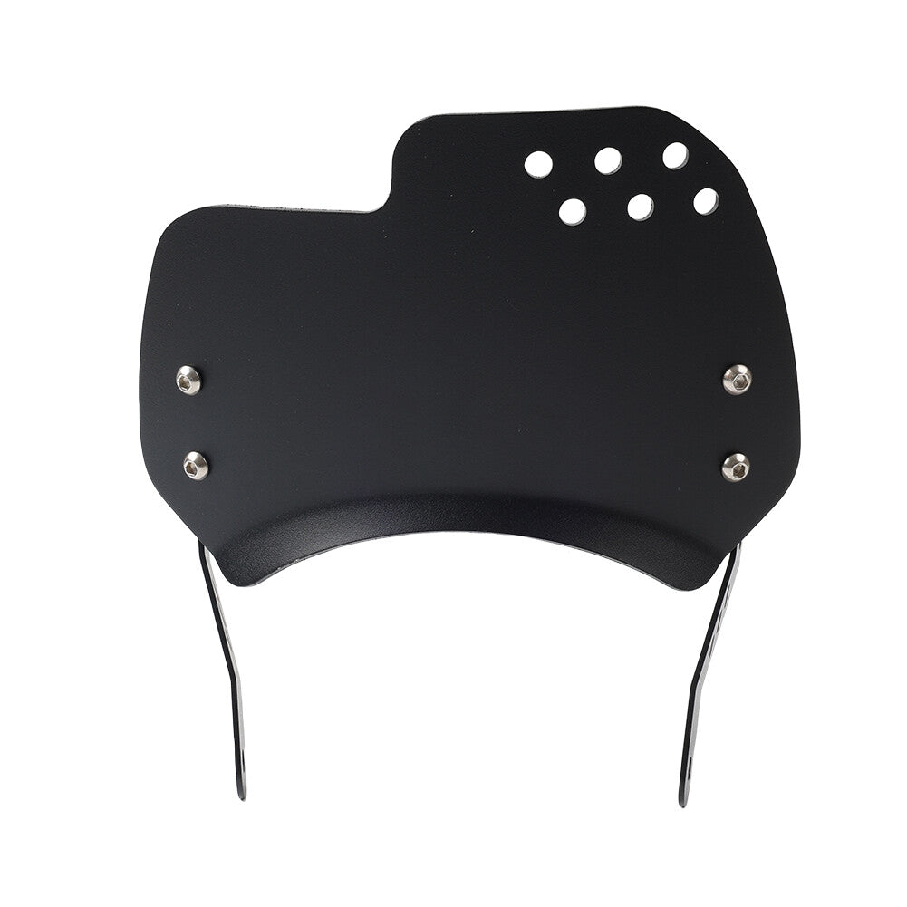 Windshield Windscreen Universal W/Bracket Motorcycle For 6-8 Round Headlight