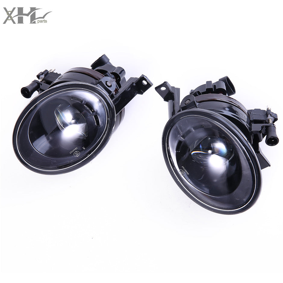 Pair Of Front Clean Convex lens Fog Lights Lamps Fit for VW for Jetta for Golf MK6 Eos