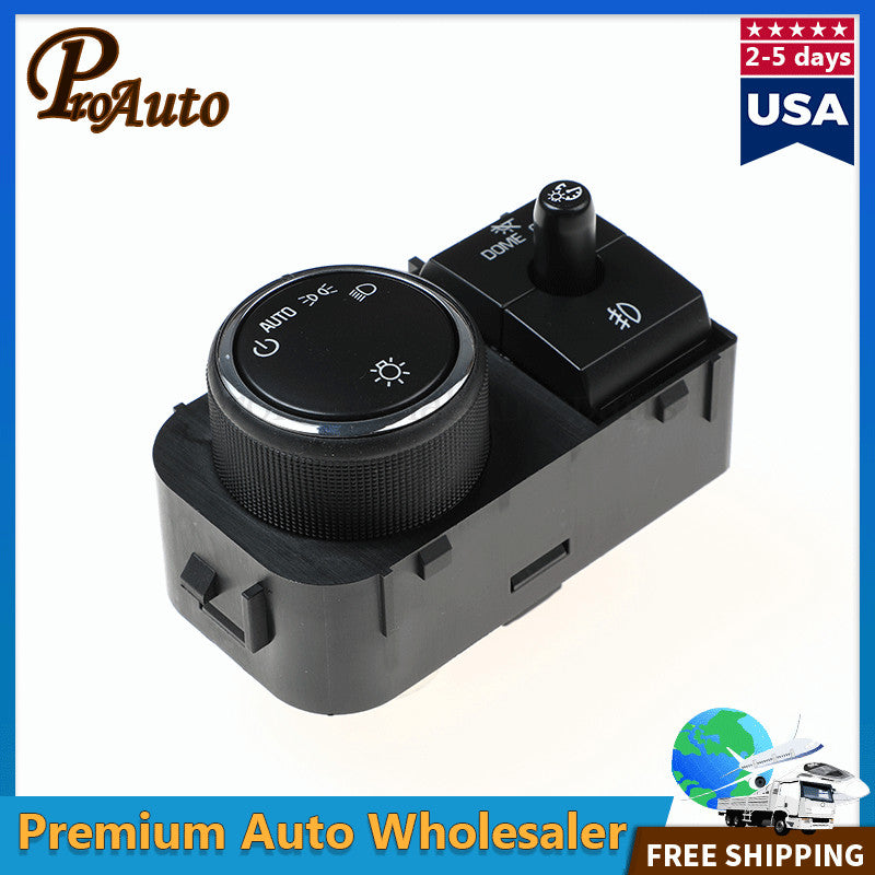 Headlight Fog Light Switch for Chevy Silverado for GMC for Sierra for Yukon Tahoe 25858705