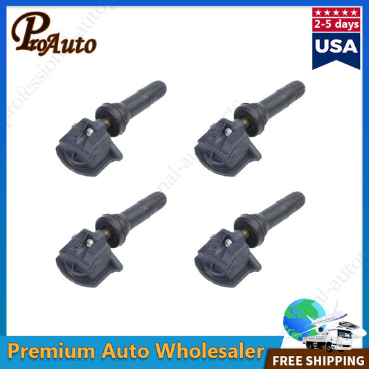 Set 4 TPMS Tire Pressure Monitoring Sensor for Honda for Acura 42753-T3R-A04 433MHz