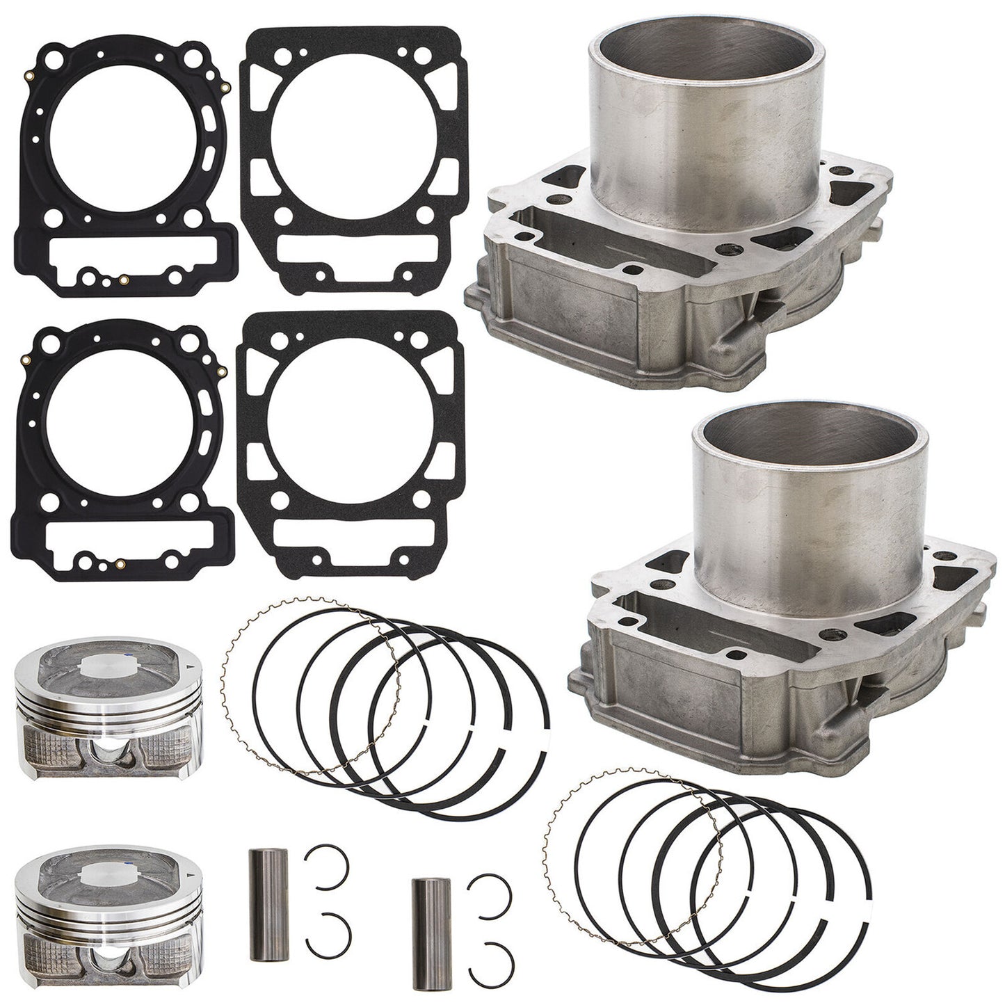 New Front Rear Cylinder Piston Set for Bombardier BRP Can-Am Outlander Max 800