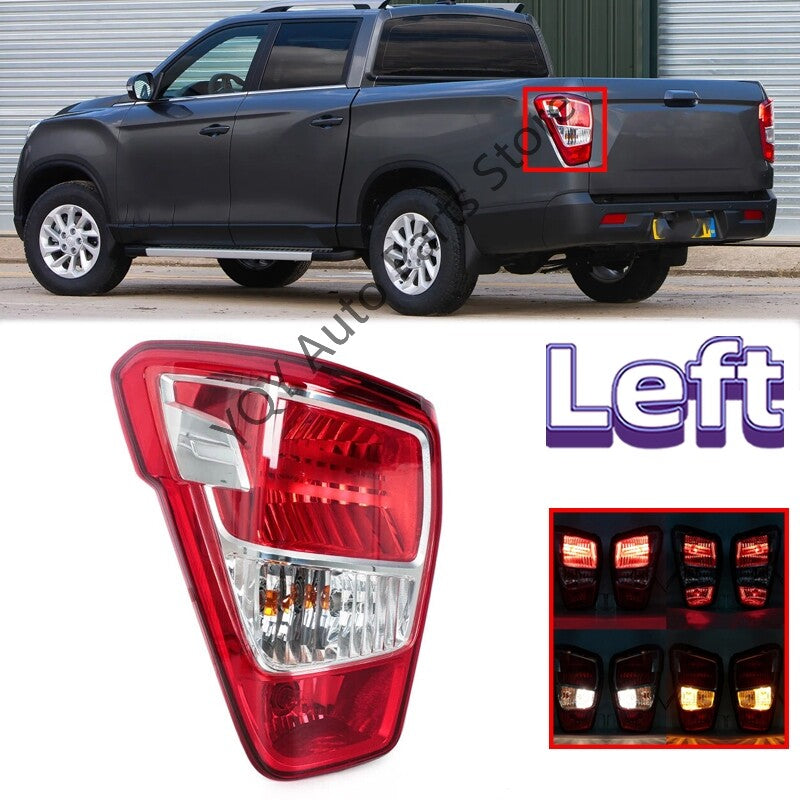 Right For 2018-2020 for Ssangyong Musso 1Pc Rear TailLight Brake Stop Lamp Taillight