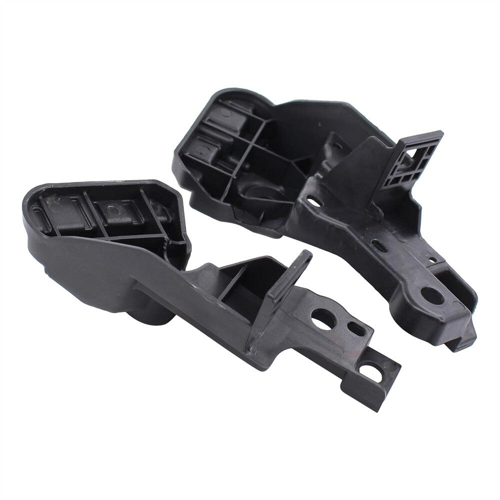 1 Pair Front Grille Upper Side Brackets LH+RH Black for Honda HRV HR-V 2019-2022