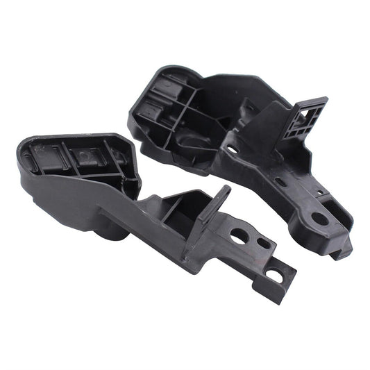 1 Pair Front Grille Upper Side Brackets LH+RH Black for Honda HRV HR-V 2019-2022