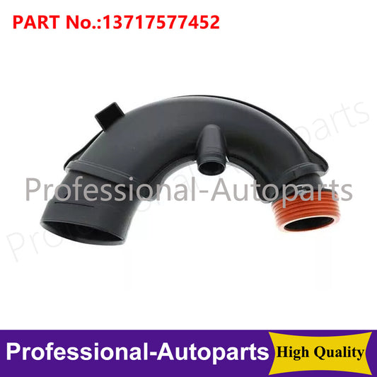 13717577452 Left engine intake hose suitable for BMW E70 E71 F02 F06 F07 F12