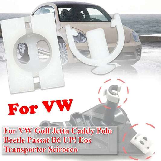 for VW for Golf 5K MK6 for Jetta Gear Selector Sliding Shoe Shifter Relay Lever Clip