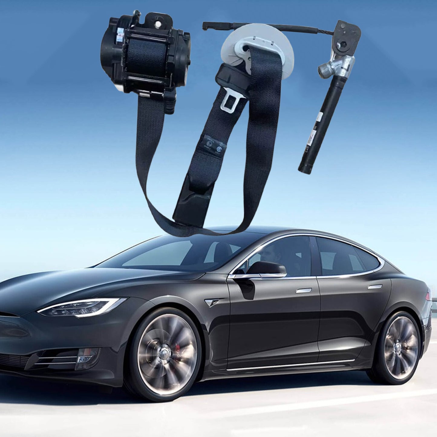 For 2020-2023 for Tesla for Model Y left front seatbelt puller pretensioner.