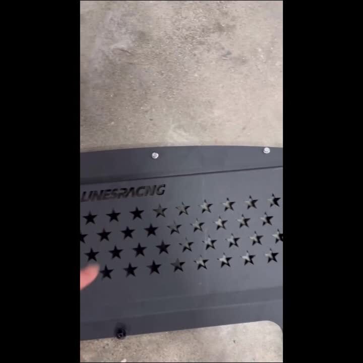 Oil Cooler Skid Plate Underhood Shield for BMW F80 M3 F82 F83 M4 Aluminum Silver