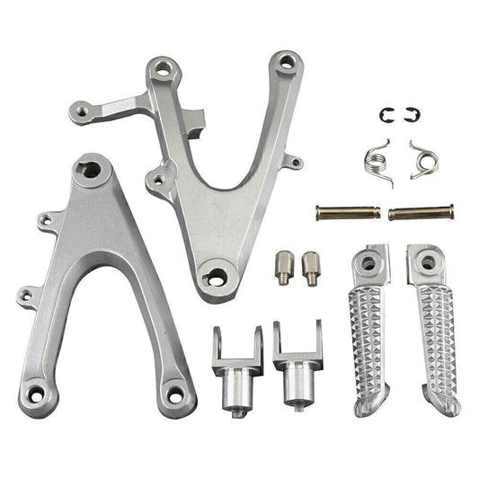 Front Foot Pegs Pedal Pads for YAMAHA 2004 2005 2006 YZF R1