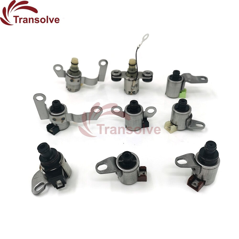 JF506E 09A 09B Auto Transmission Solenoid Valve 9PC/Kit for VW for Jaguar for Land Rover