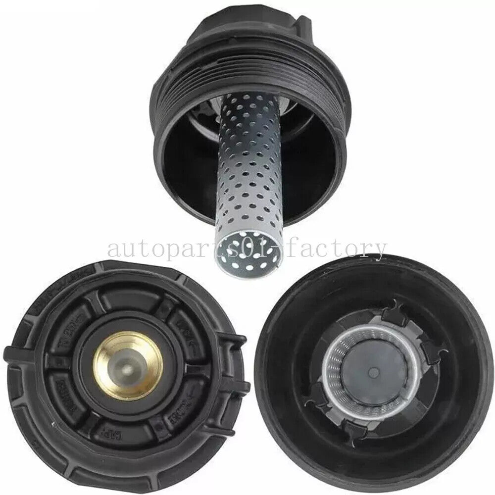 Engine Oil Filter Housing Cap Fit for Toyota Tundra 5.7L for Lexus LX570