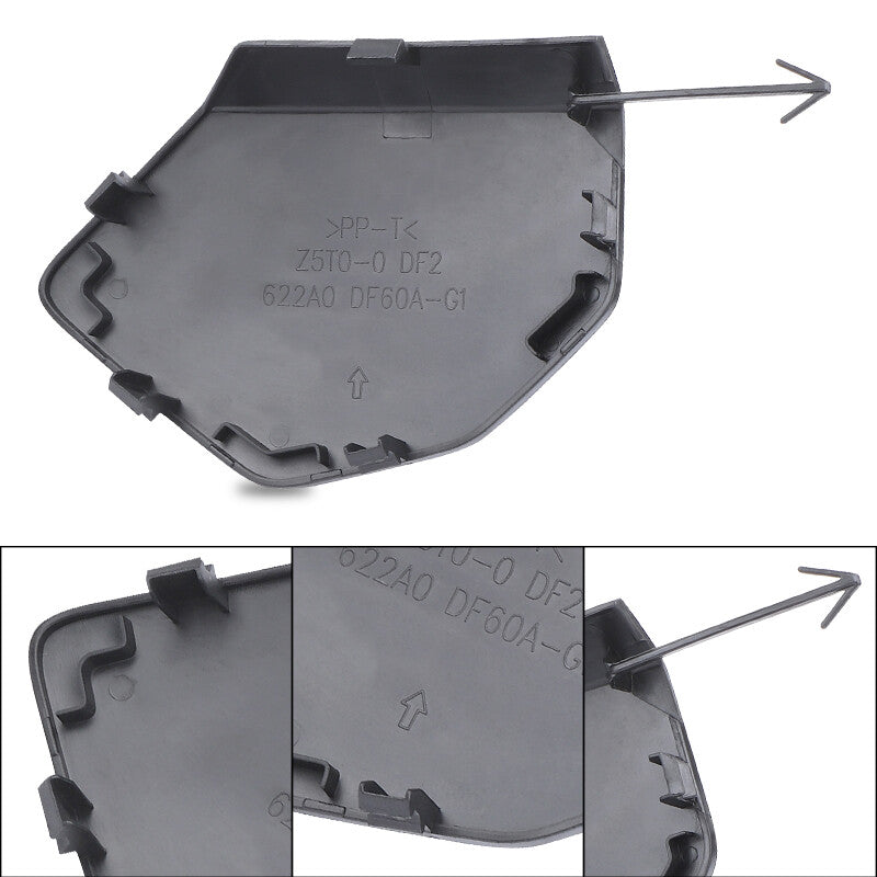 For 2020-2023 for Nissan Sentra Front Bumper Tow Eye Bracket Hook Cover Cap 2022