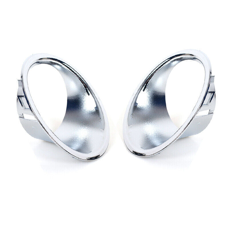 Chrome trim ring cover for front fog lights, suitable for BMW for Mini Cooper R55 R56 R57