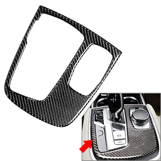 1x Gear Shift Panel Cover Trim for BMW 7 Series G11 G12 2016-2022 Black