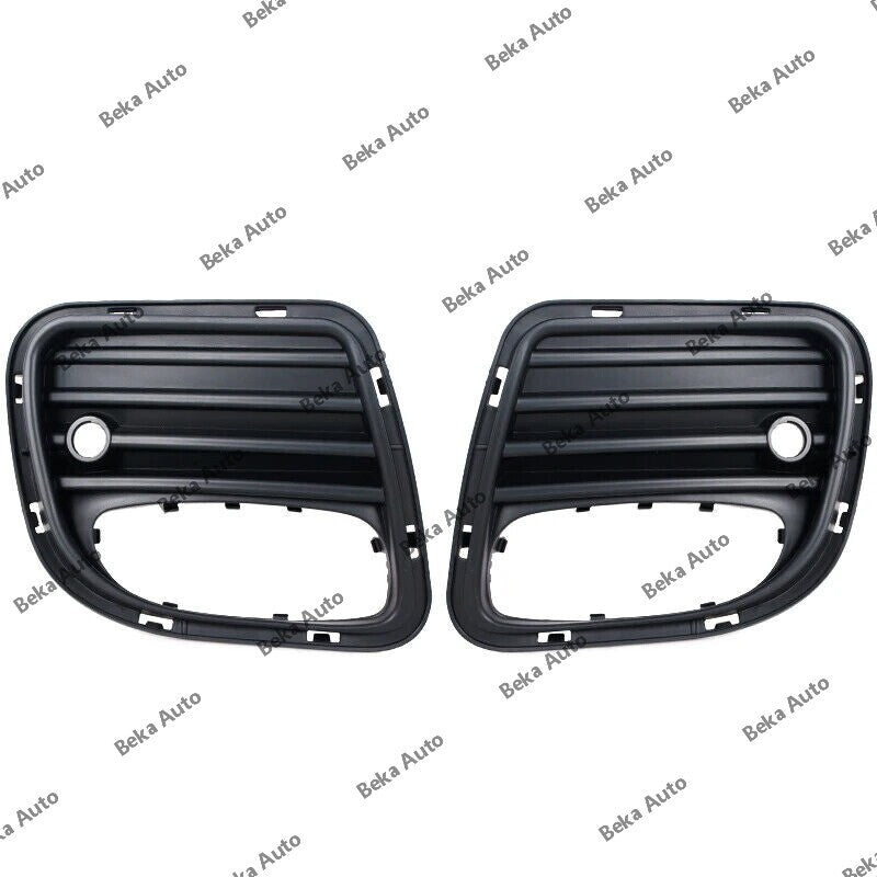 A pair of rear bumper fog light frames for BMW for MINI R56 R57 R58 R59 JCW 2005 - 2015 LHRH.