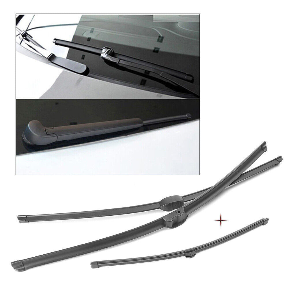 26+26+14 Front Rear Window Wiper Blades Fit for Porsche for Cayenne 2010-2014