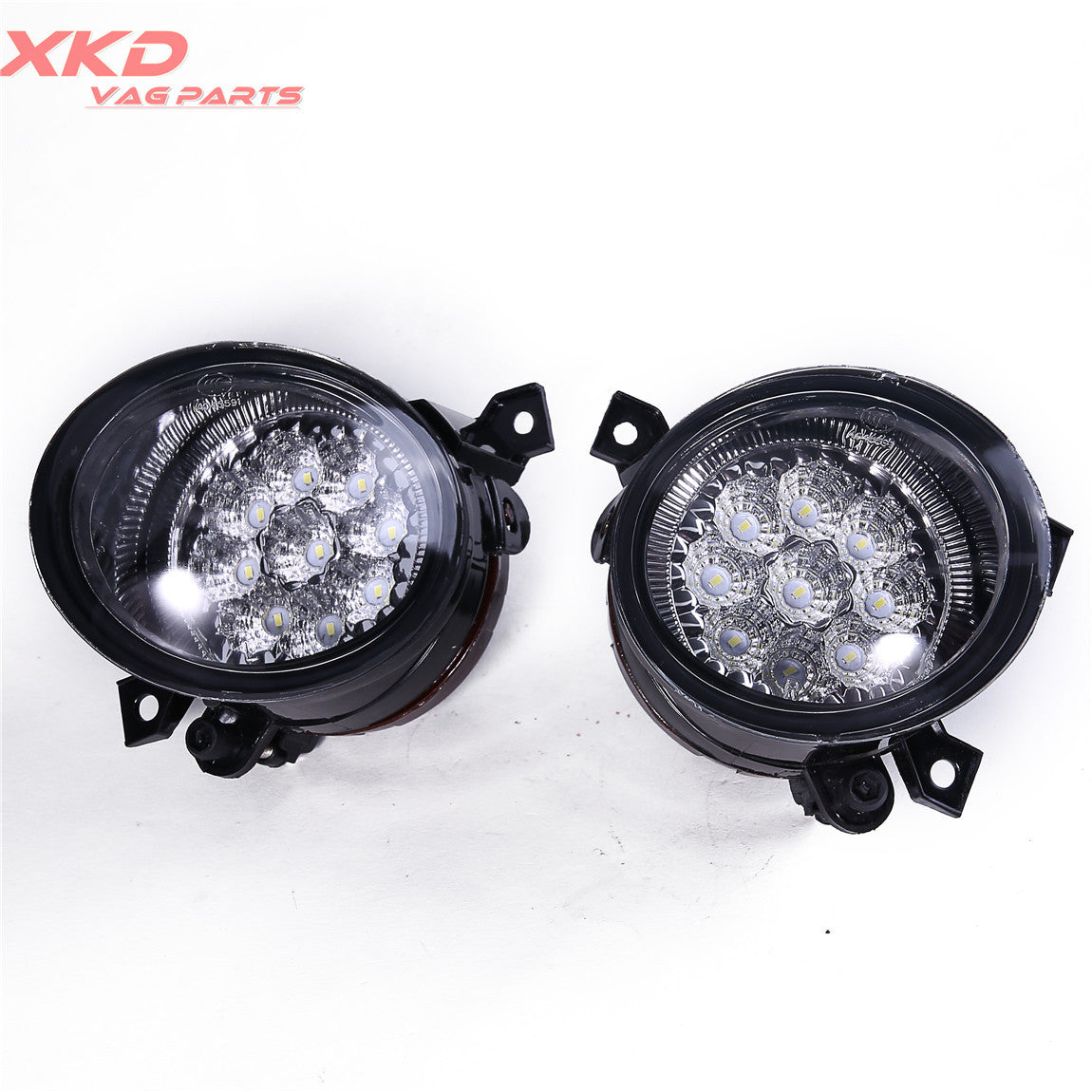 2 Front LED Clean Fog Lights for Volkswagen for Golf , for Jetta MK5, MKV, and Rabbit Up