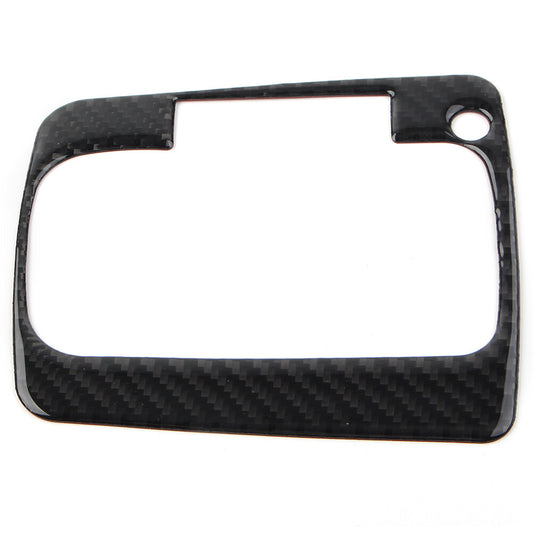 LHD Carbon Fiber Central Console Gear Shift Panel Trim Fit for Subaru Forester 13-18