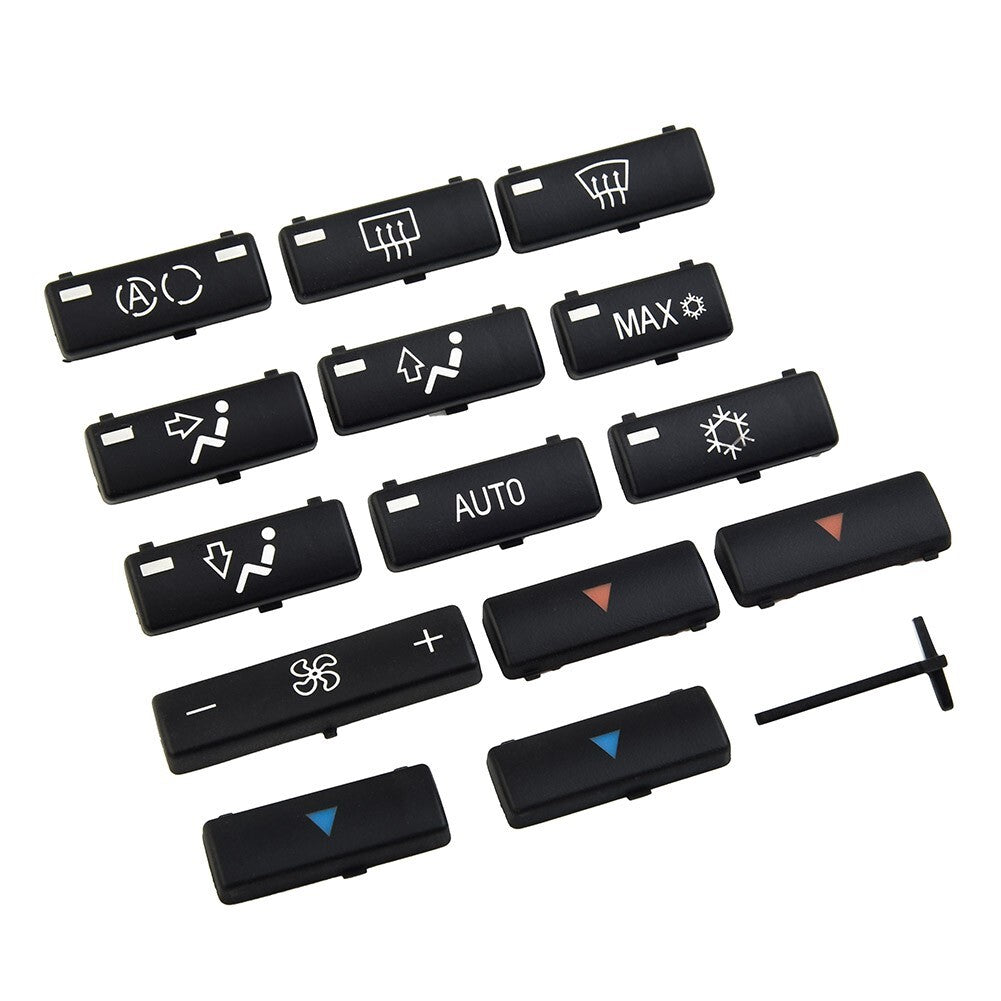 Car Climate Control Air Conditioning Button Cover For X5/E53 E39 Part