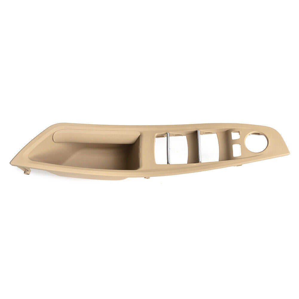 Front Inner Door Panel Handle Pull Trim Cover Beige RHD for BMW 5 series F10 F11