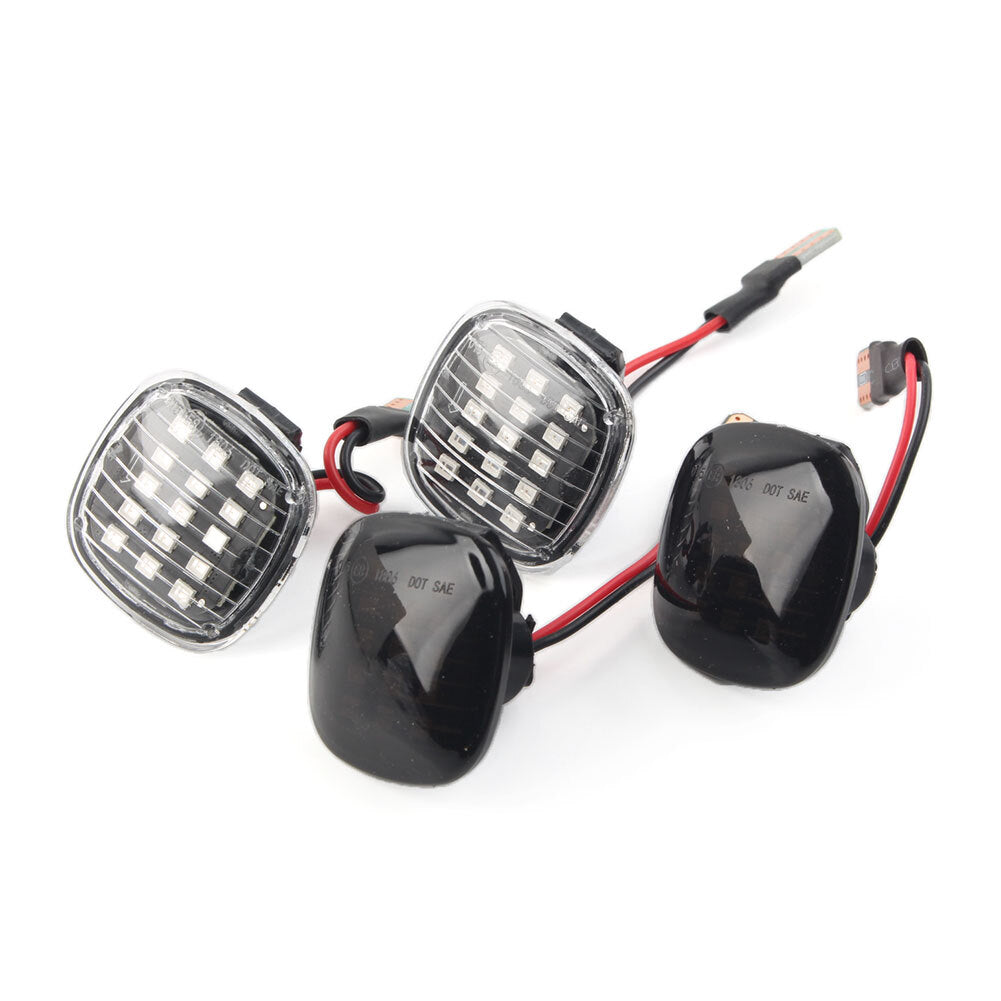 2pc Dynamic LED Side Marker Indicator Light for Audi A3 for SEAT Ibiza Skada Octavia
