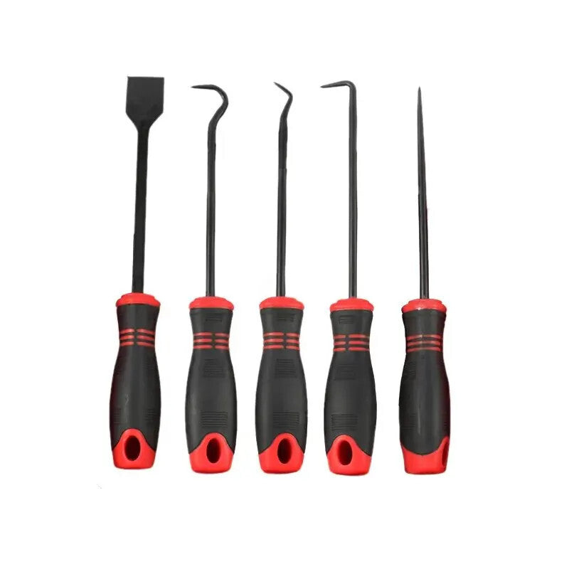 Car 5pcs Oil Washer Seal Puller Universal Scraper Hook Repair Remover Tool Set