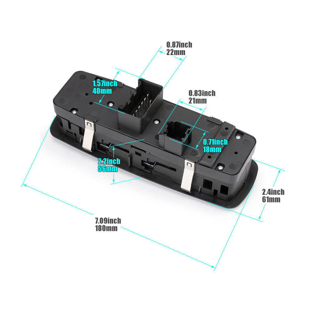 Driver Side for Dodge for RAM 1500 2500 3500 PICKUP 2009-2010 Window Switch Power