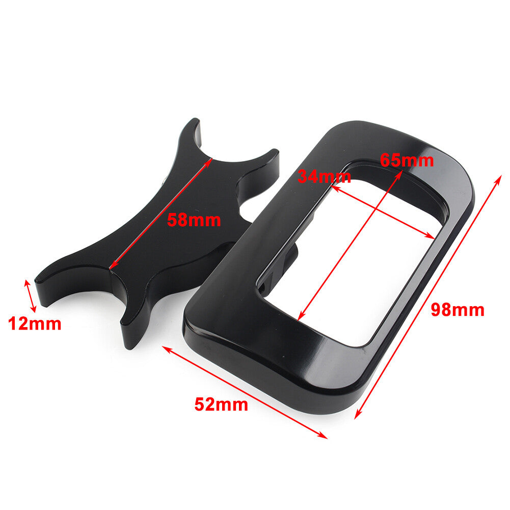 for Harley Softail Street Bob FXBB 2018-2020 1-1/4 Handlebar Risers Gauge Mount