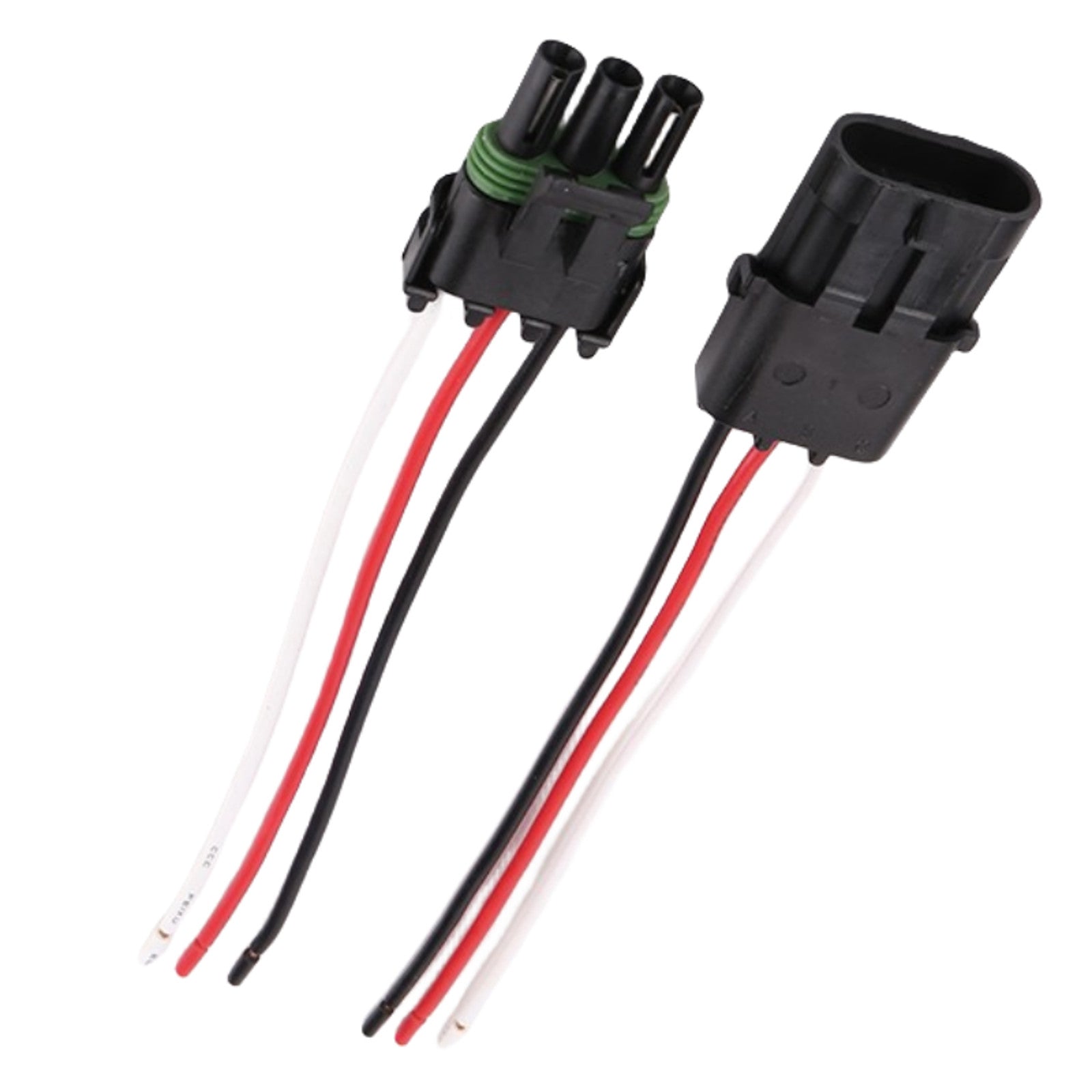 5Pair OLS 3-Wire Weather Pack Connector Kit Assembled with 6 16 AWG Wires