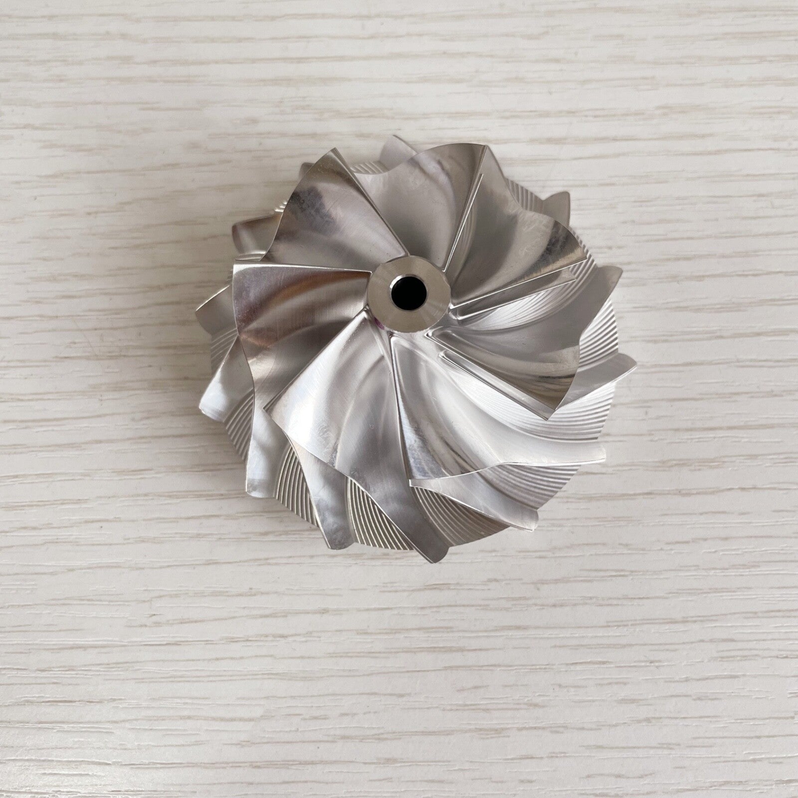 GT15-25 53.20/70.98mm 7+7 Blade High-Performance Billet Compressor Wheel