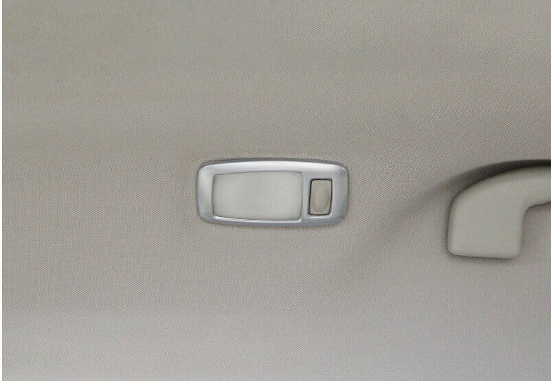 Rear Reading Lamp Frame Cover Trim for Nissan Altima Teana 19-2022 Matte Silver