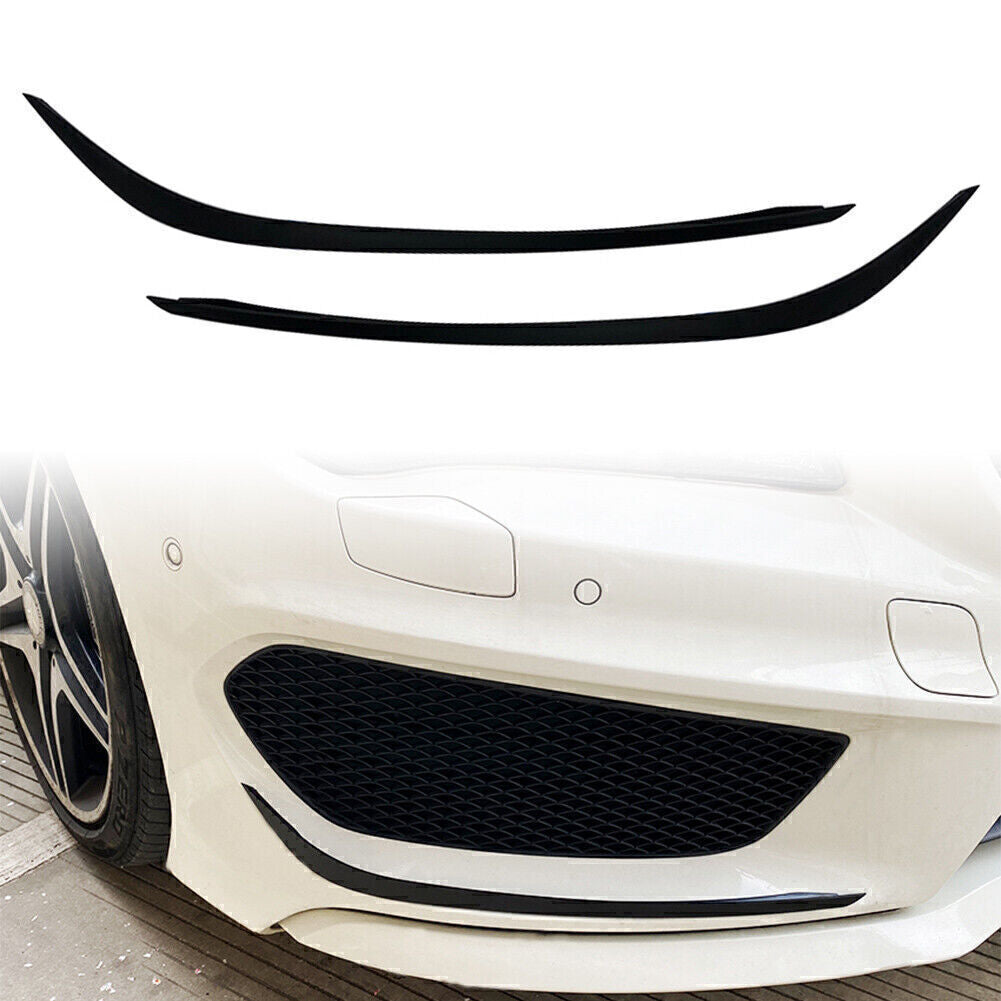 Car Front Bumper Lip Splitter Spoiler Fit for Mercedes-Benz CLA C117 2013-2015