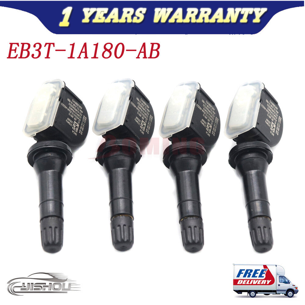 4pcs TPMS EB3Z-1A189-A For 2016-2018 for Ford Focus Tire Pressure Monitoring Sensors