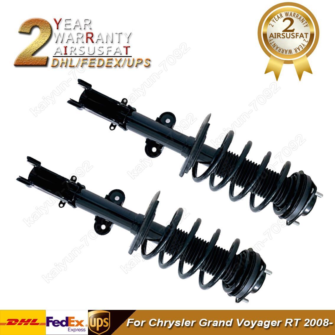 2x Front Shock Strut Assys for Chrysler Grand Voyager RT for Chrysler Town Country
