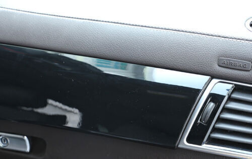 Fit for Benz GLS GLE 2016-2019 ABS Black Central Console Dashboard Panel Trim 3P