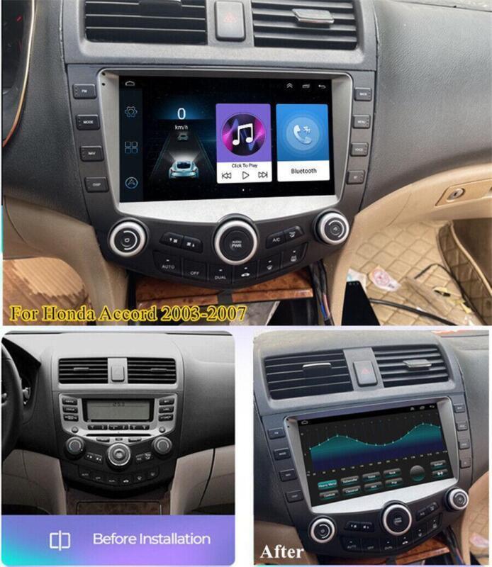 Stereo Navi WiFi Player 9 Android 11 Car Radio 1+16G for Honda Accord 2003-2007