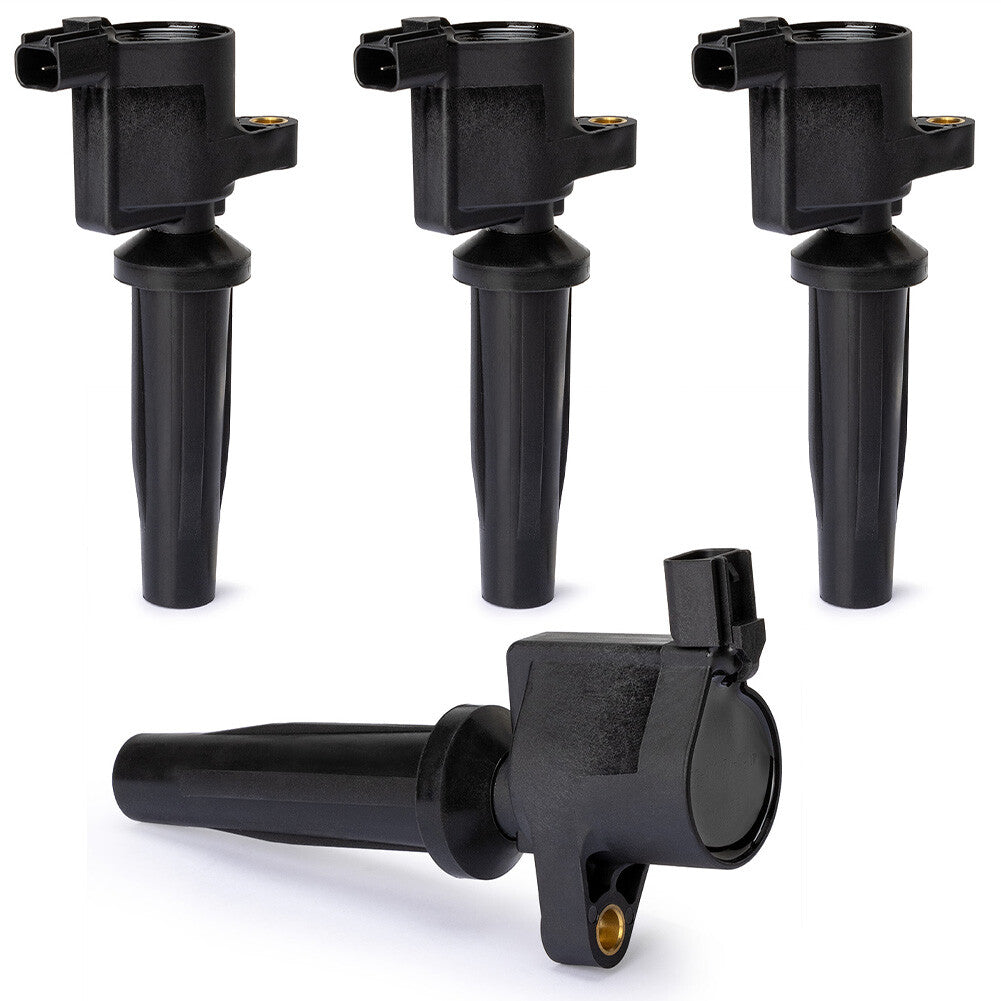 4 Ignition Coils 4M5G12A366BC for Ford Transit Connect 2010-13/ESCAPE 2005-08
