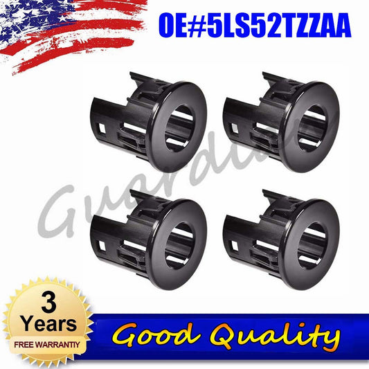 4PCS Parking Assist Sensor Bezels 5LS52TZZAA for Dodge for Ram 1500 Classic 2019