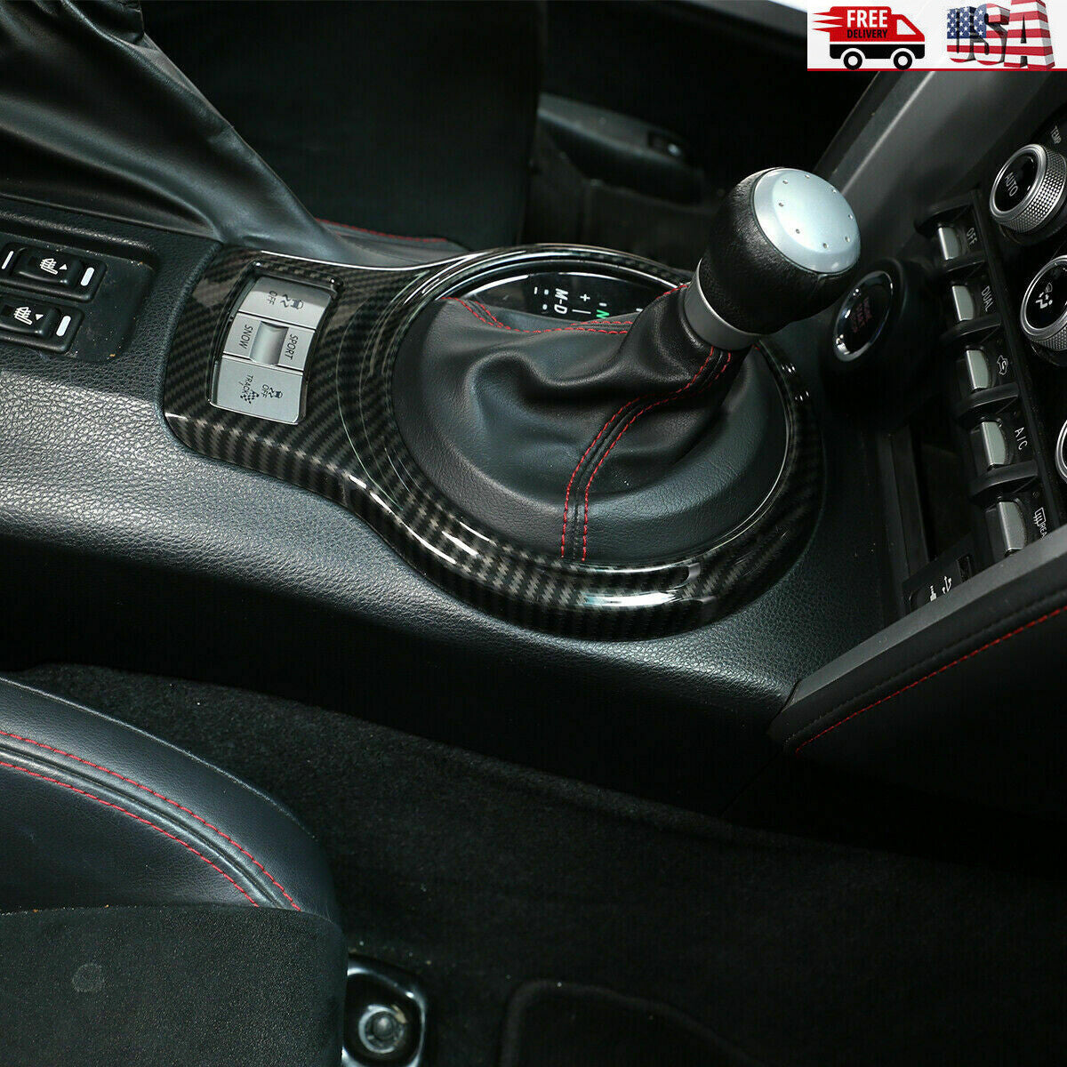 The black center console mode selection button trim is suitable for the LR for Land Rover for Range Rover Vogue 15-16