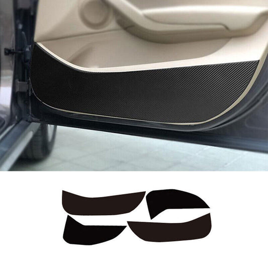 for BMW X1 E84 13-15 Carbon Fiber Sticker Inner Door Protection Panel Cover Trim