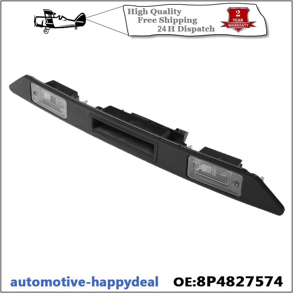 for AUDI A3 A4 A6 Q7 BOOT HANDLE NUMBER PLATE LIGHT TRIM 8P48275743FZ