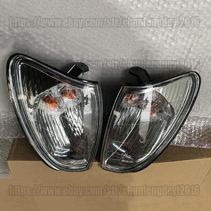 2x Front Turn Corner Signal Lights Lamp Housing for Toyota for Lexus LX470 1998-2007