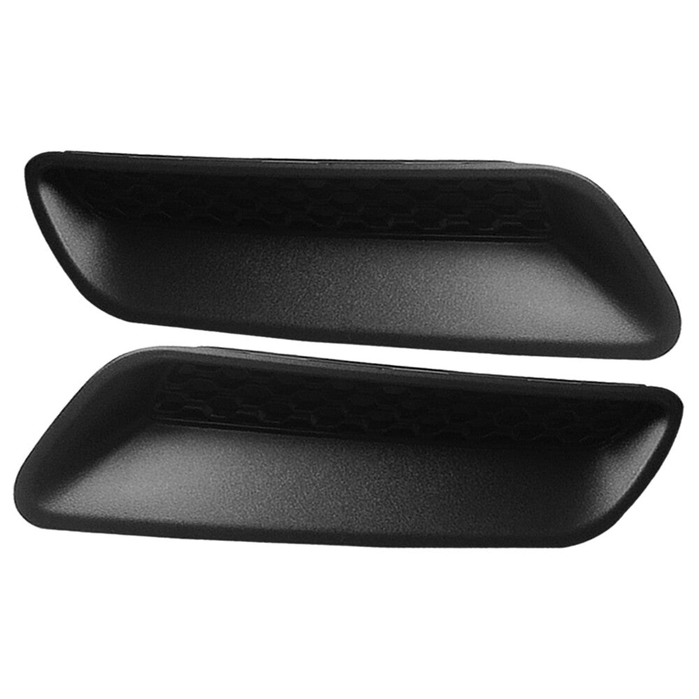 2Pcs Front Hood Scoop Inserts Left Right Black for 2010-2019 for Ram 1500