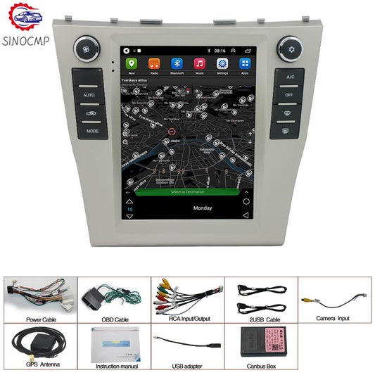 Android 12 for Toyota for Camry 2006-2011 Car Stereo Radio Carplay GPS + Camera 9.7