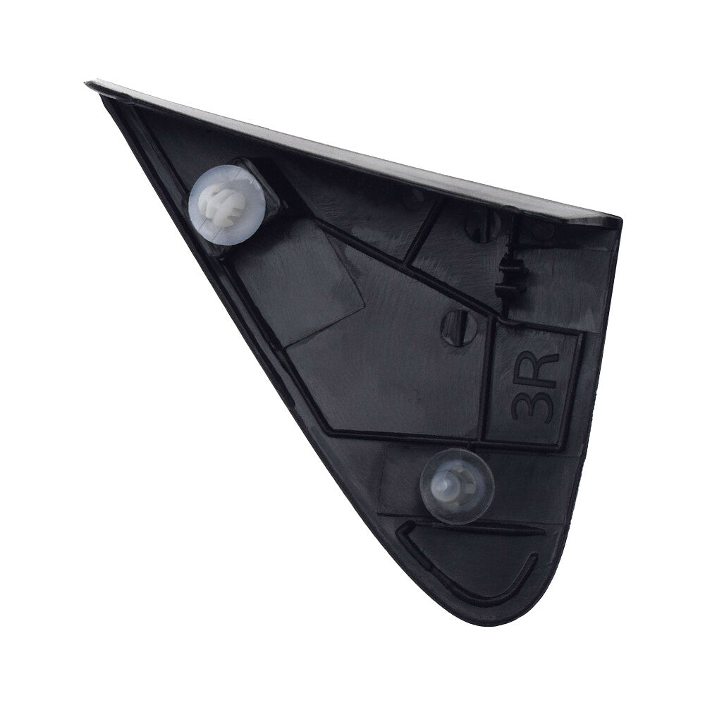Right Side View Mirror Fender Corner Trim Cover for 2008-13 for Toyota for Corolla Black