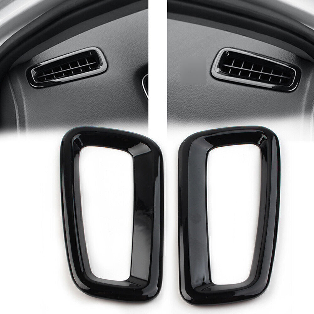 for Honda for Civic 11th 2022 Up Black Car Inner Dash Side Air Vent Outlet Cover