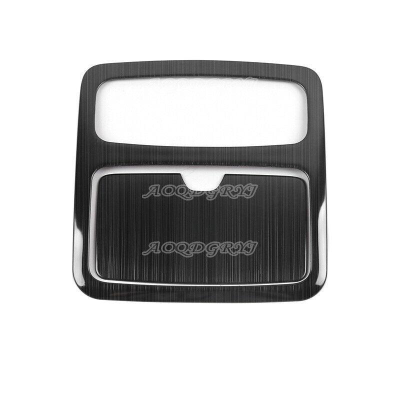 Black Car Roof Reading Lamp Light Cover Trim for Toyota Prado FJ120LC120 2003-09