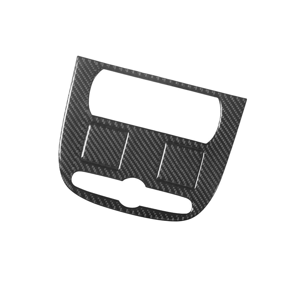 Carbon Fiber Rear Audio Middle Frame Trim For Silverado/tahoe/ for sierra 07-14 TypeC