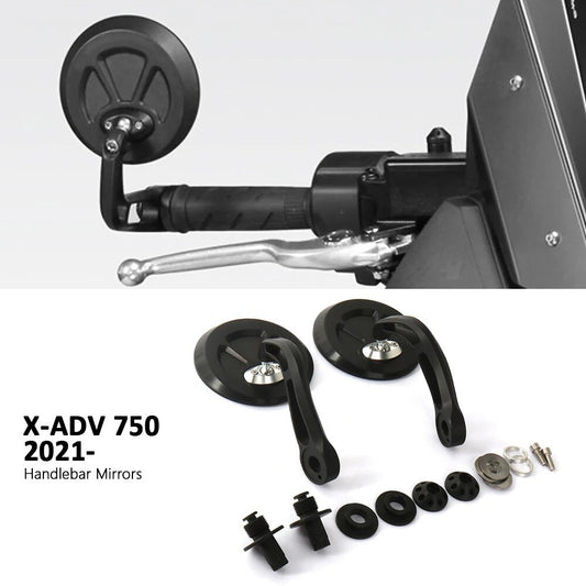 Universial Side Rearview Mirrors CNC for HONDA CRF1000L XL750 Transalp CB650F CB650R